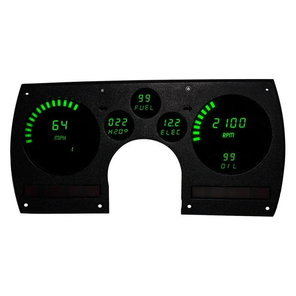 Intellitronix, DP4003G, 1982-1990 Camaro LED Digital Gauge PANEL, Green