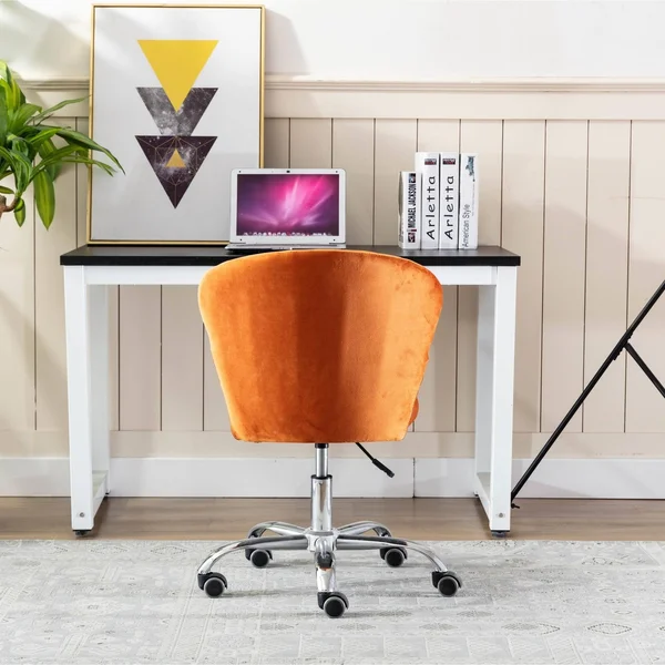 Computer Chair Task Chair Home Executive Desk Chair Comfortable Swivel Chair and Mid - N/A - Grey