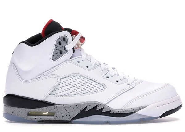 Air Jordan 5 Retro &White CEMENT& - 136027-104