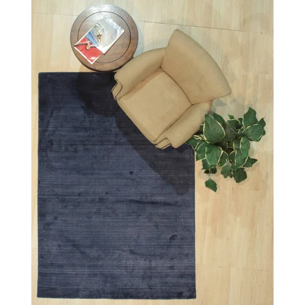 EORC OCU90NV5X8 5 x 8 ft. Urban Contemporary Loom Area Rug Navy