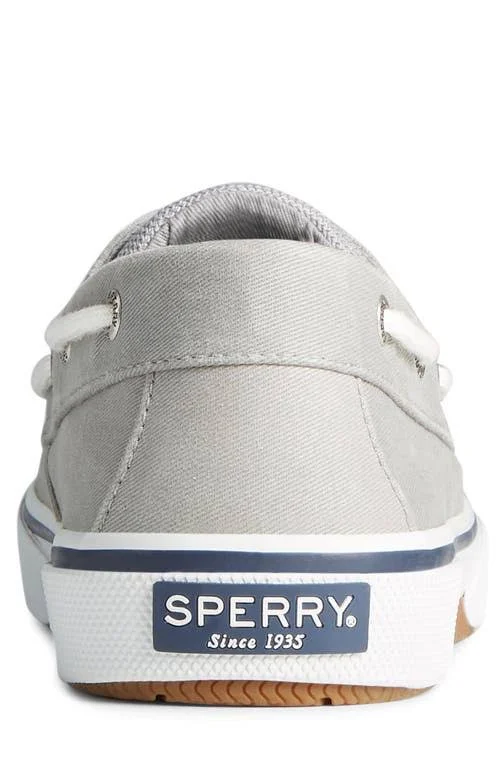 Men's Sperry - Halyard Boat Shoe, Size: 12 W, Gray