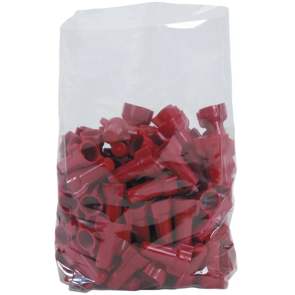 6 x 4 x 18x22 - 1 Mil Gusseted Poly Bags PB1375