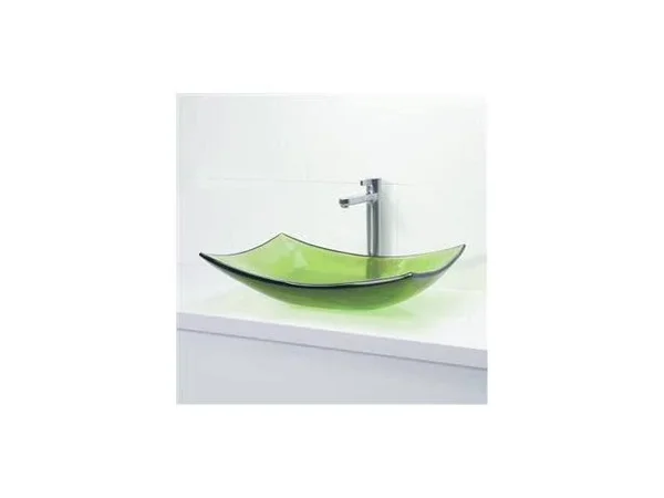 Decolav 2800-ABS Incandescence Rectangular Resin Vessel Sink - Absinthe