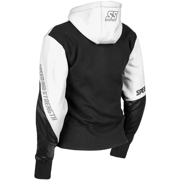 Speed and Strength Women's Cat Out&a Hell Armored Hoody Red/Black 2XL