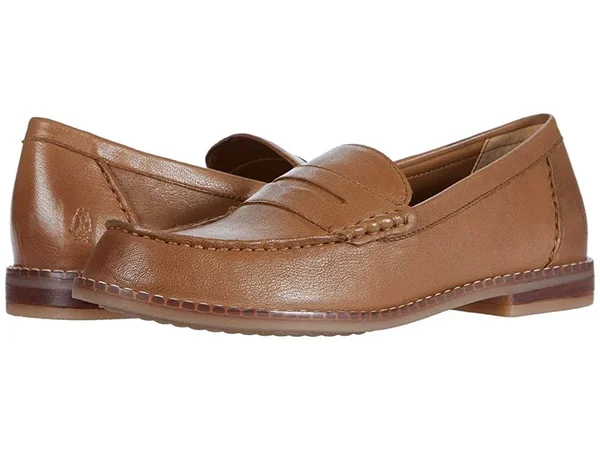 Hush Puppies Wren Loafer PF 9.5 Women's Tan