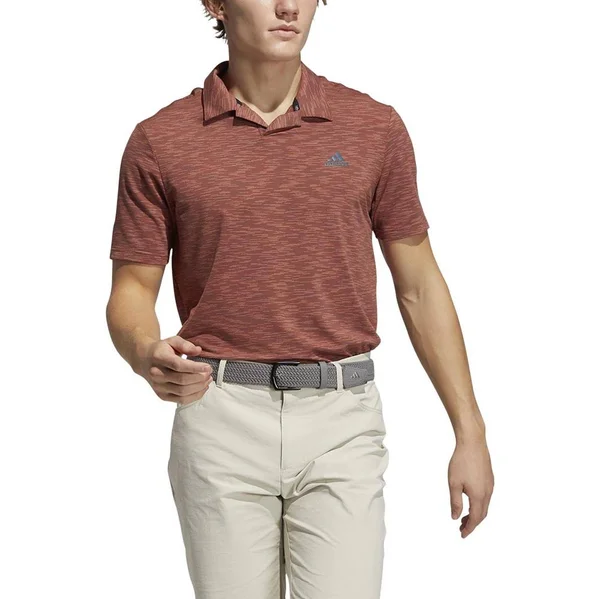 Adidas Broken Stripe Primegreen Polo Wild Sepia/Acid Orange/Wild Teal