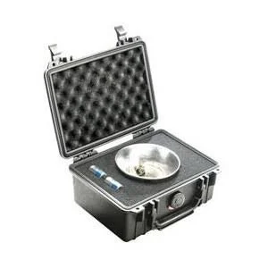 Pelican Black Polypropylene Protective Hard Case - 9.44 in Overall Length - 7.8 in Width - 4.29 in Height - Lockable - 11500
