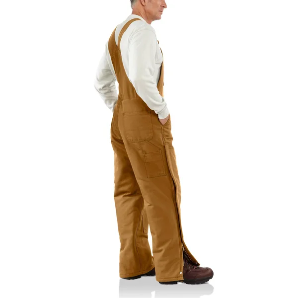 Carhartt Flame-Resistant Duck Bib Overall/Quilt-Lined