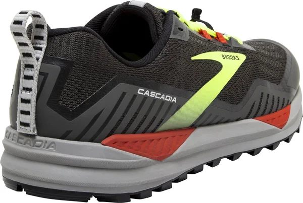 Brooks Men's Cascadia 15 Trail-Running Shoes Black 8 Wide