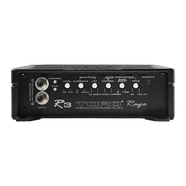 Toro Audio R3, 1500 Watt Max - 1 Ohm Stable Monoblock Car Amplifier