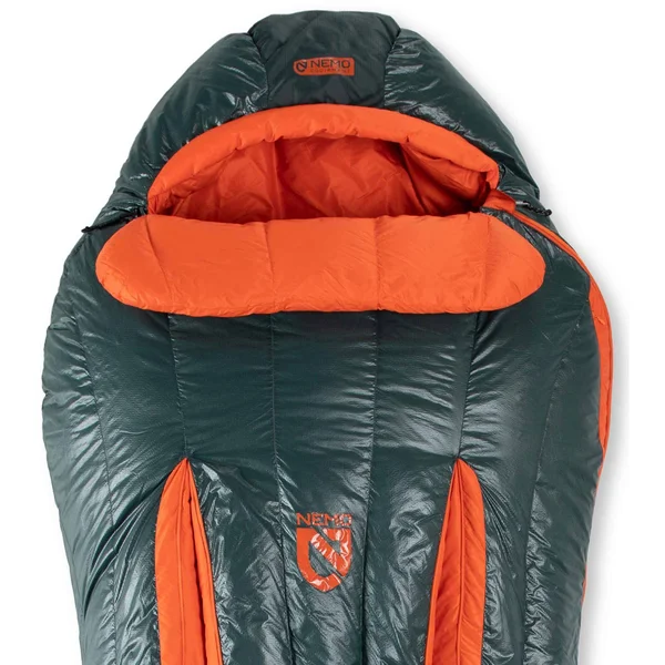Nemo Men's Riff 15 Sleeping Bag - Ember Red/Deep Water - Regular