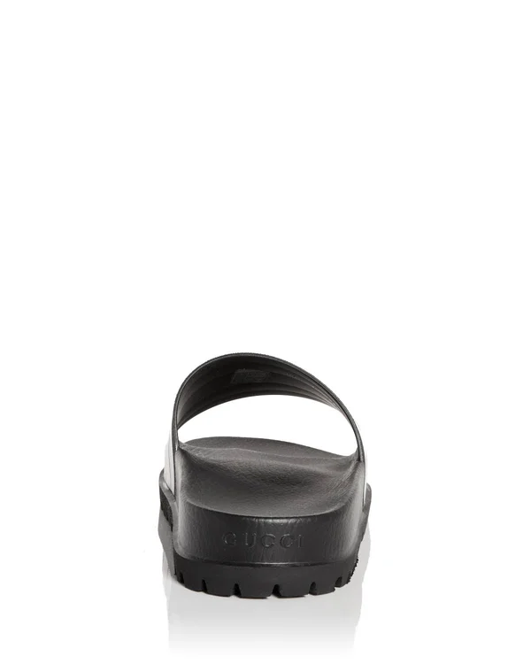 Gucci Web Slide Sandal White