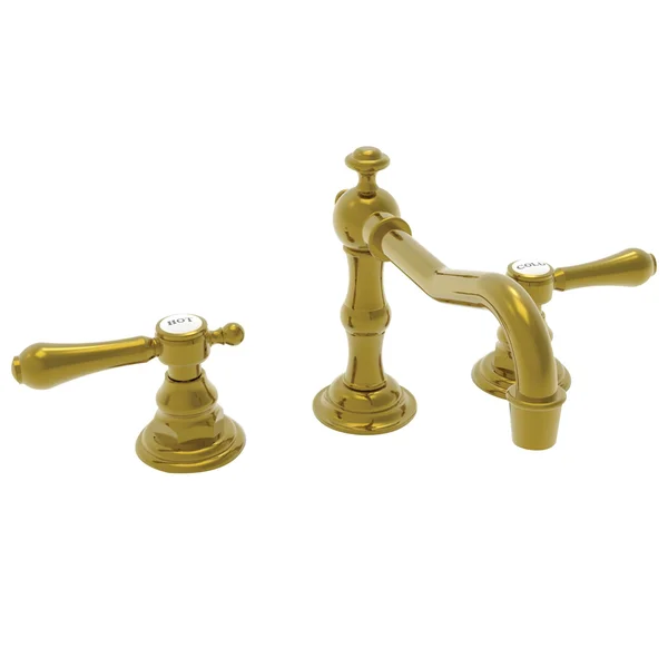 Newport Brass 1030/03N Uncoated Polished Brass Widespread Faucet