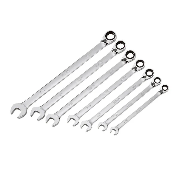 Icon SAE Professional Ratcheting Combination Wrench Set 7 pc. 64842