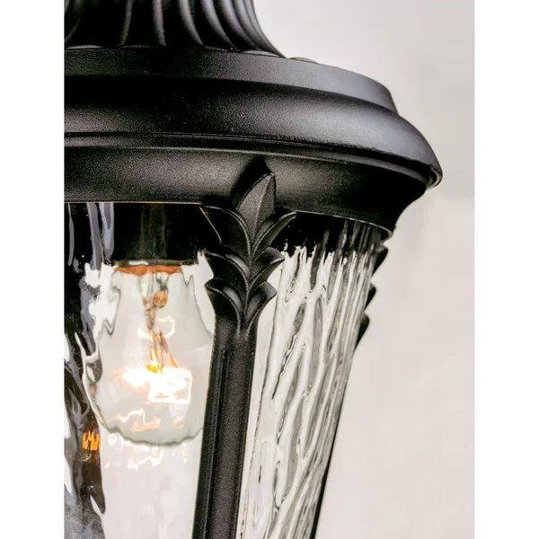 Maxim Sentry Outdoor Wall Mount Black 1 Light 3053WGBK