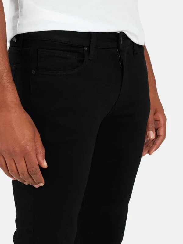 Paige Men's Lennox Black Shadow Jeans