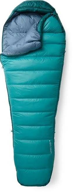 Mountain Hardwear Women's Bishop Pass 15 Sleeping Bag Green Regular Wide - Right Zip