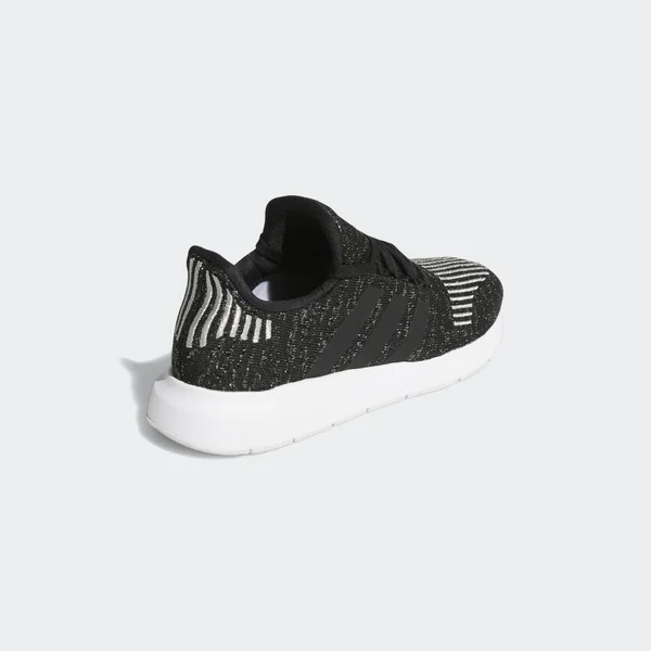 Adidas Swift Run Black/White Print Women's Shoes - Size: 8.5