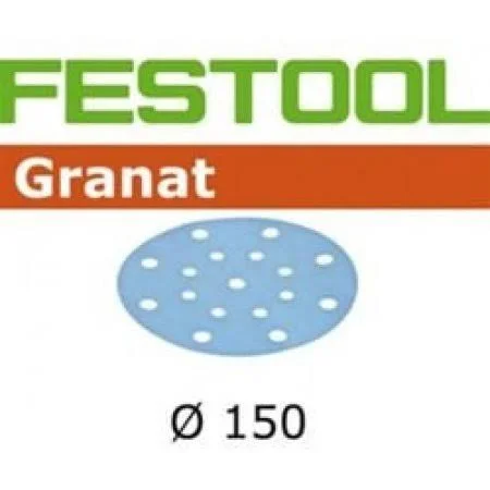 Festool Abrasive Granat 6x22 Dia, 320 Grit, 100 Pack 496985