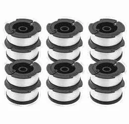 Gliving Weed Eater Spool Compatible for Blacku0026Decker Af-100, String Trimmer System Replacement Durable 30ft 0.065 inch Line