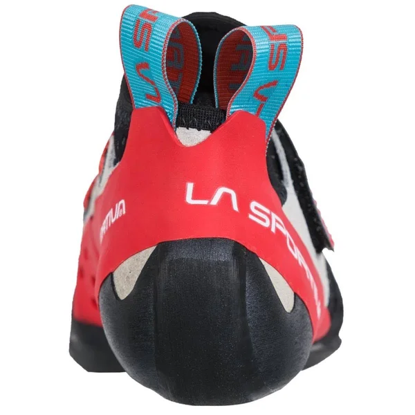 La Sportiva Solution Comp Climbing Shoes Blue Red Women - 35.5