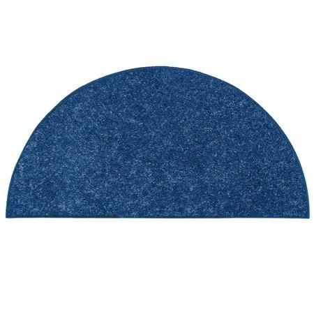Home Queen Pet Friendly Area Rugs Royal - 36 inchx72 inch Half Round, Blue