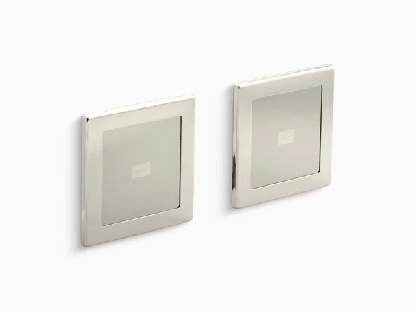 Kohler K-8033-SN SoundTile Speakers - Pair Polished Nickel