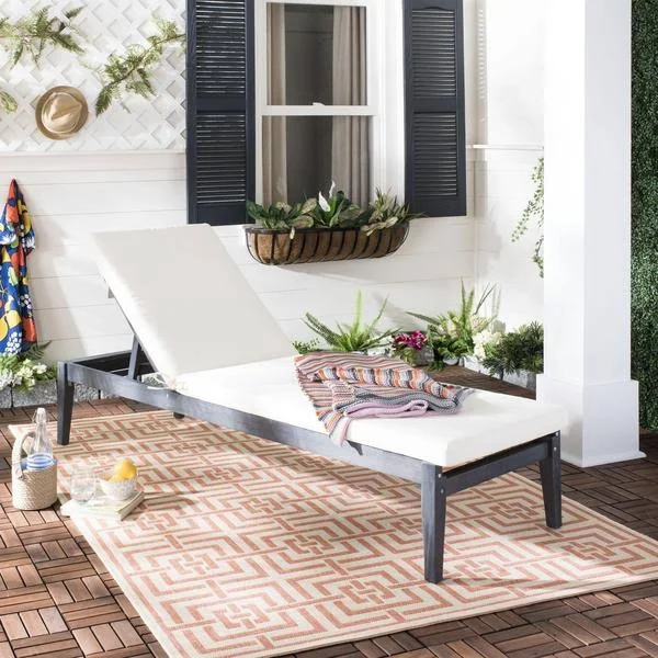 Safavieh Arcata Sunlounger - Natural/Beige