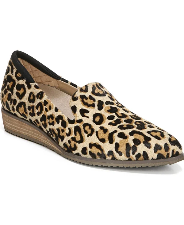 Women's Dr. Scholl&s Original Collection Kewl Loafer - Size: 9.5, Tan/Black Pony Hair Leather
