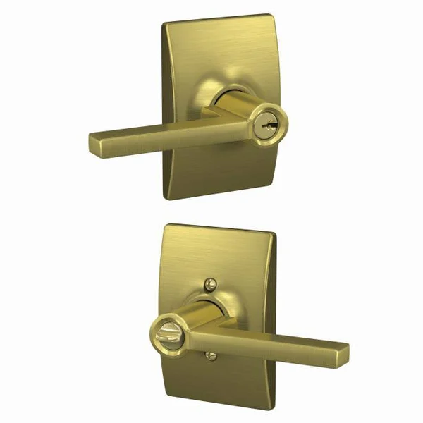 Schlage F51Alat622Cen Latitude Lever Century Rose Keyed Entry