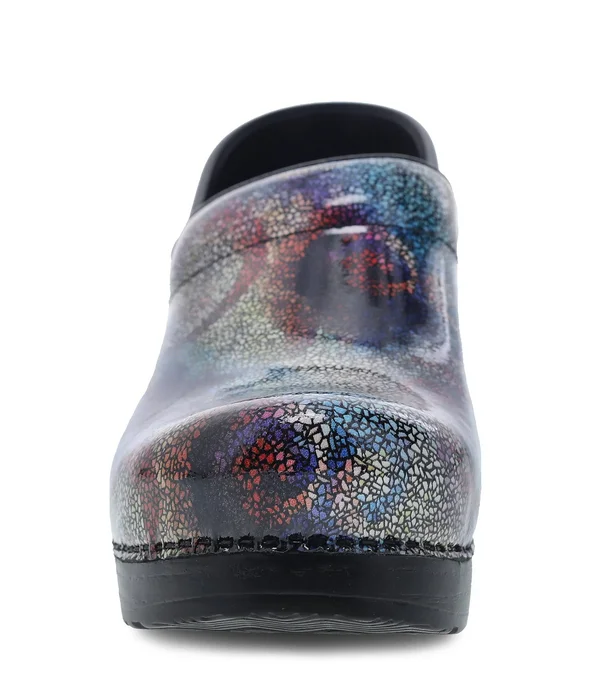 Dansko Women's Clogs Professional Multi Mosaic Patent 42 (11.5-12 W US)