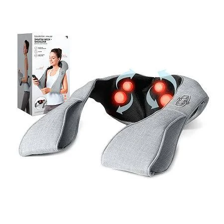 Sharper Image Reversible Neck & Shoulder Shiatsu Massager
