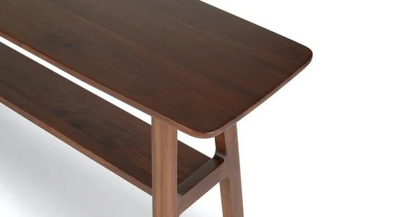 Solid Walnut Console Table - Article Kirun Modern Furniture