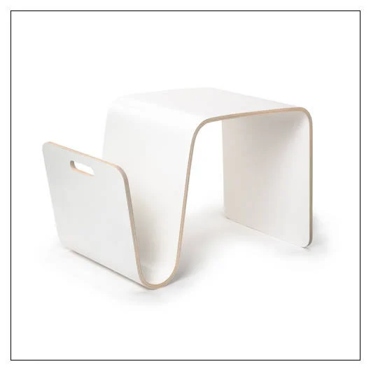 Offi & Co. Mag Table - Finish \x3d White HPL