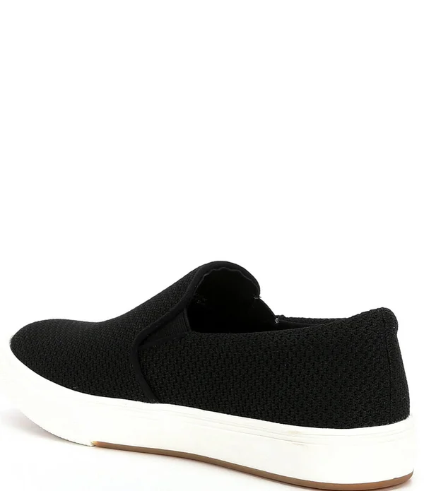 Steve Madden Coulter-M Knit Mesh Slip-On Sneakers - Womens, 7M, Black