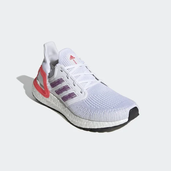 Adidas Women's Ultraboost 20 Running Shoes EG0726 - 5.0, White