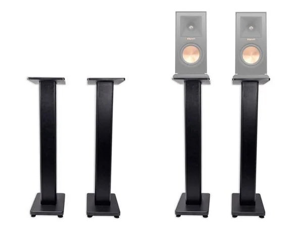 Rockville Pair 36x22 Bookshelf Speaker Stands for Klipsch RP-150M Bookshelf Speakers