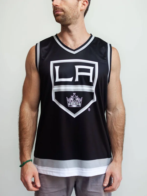 Los Angeles Kings Hockey Tank M, Black, Polyester