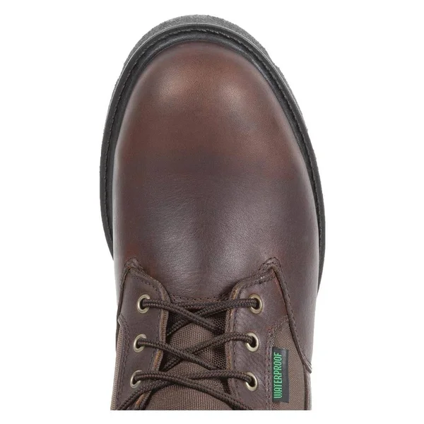 Georgia Boot Men's 6 in. Homeland Waterproof Work Boot - G106, Brown