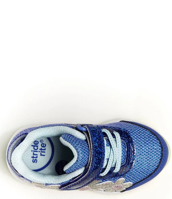 Stride Rite Girls Lighted Glimmer Sneaker