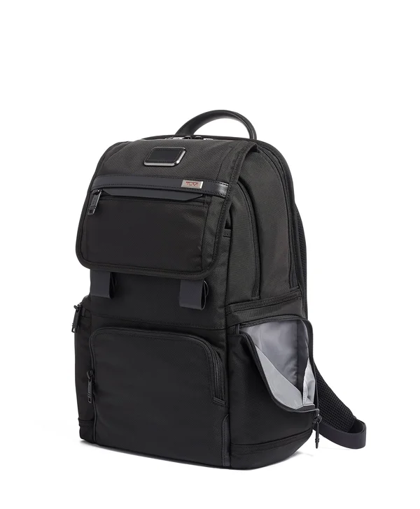 Tumi - Alpha 3 - Flap Backpack Black
