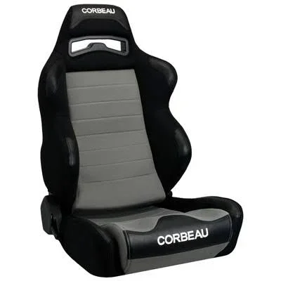 Corbeau LG1 Reclining Seat Black/Grey Cloth 25509