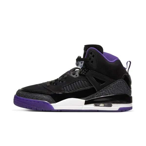 Jordan Spizike Black Court Purple