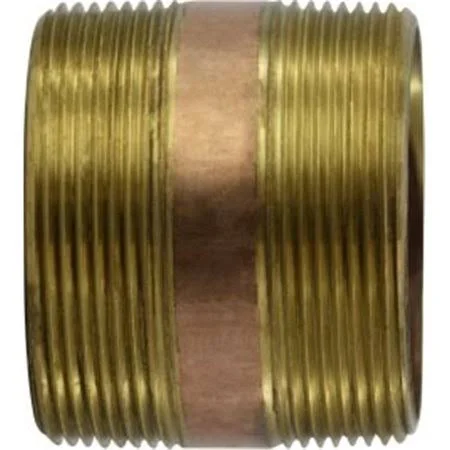 Midland Industries 40203 3 x 4 in. Lead-Free Red Brass Nipple