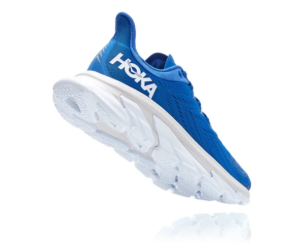Hoka One One Men's Clifton Edge Shoe - 9 - Turkish Sea - White