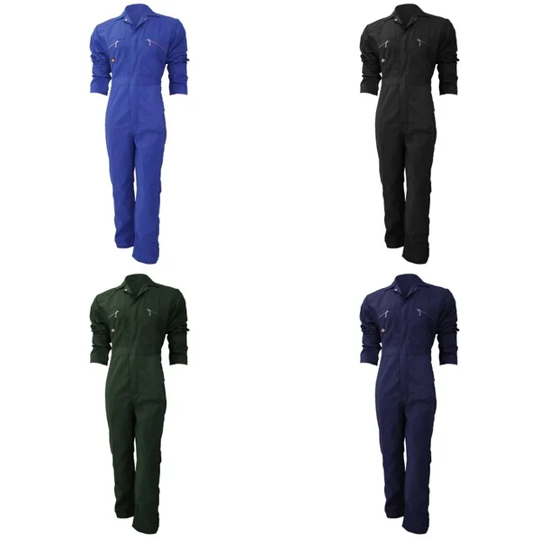 Dickies Redhawk Zip Front Coverall Regular, Mens Workwear Red 54Inch