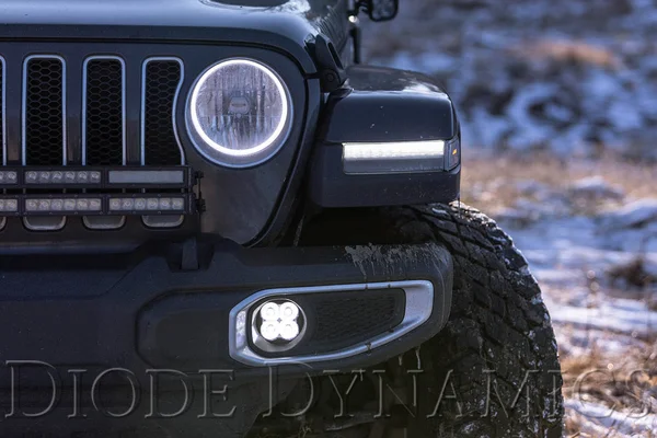 Diode Dynamics - Worklight SS3 Sport Type M Kit White SAE Fog