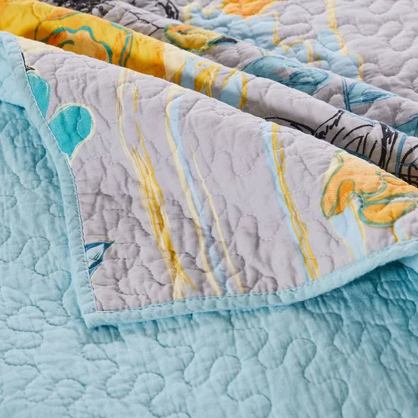 Greenland Home Watercolor Dream Throw Blanket - Gray, 50 x 60 inches