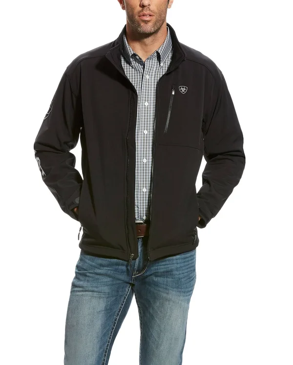 Ariat Men's Black Logo 2.0 Softshell Jacket