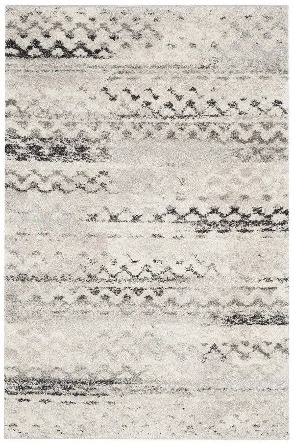 Safavieh Retro Cream & Grey 5& x 8& Rug